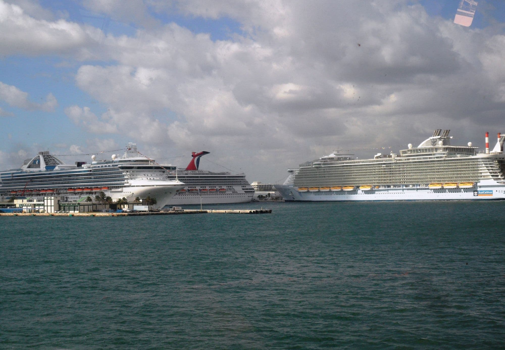 Cruise ships at Port Everglades