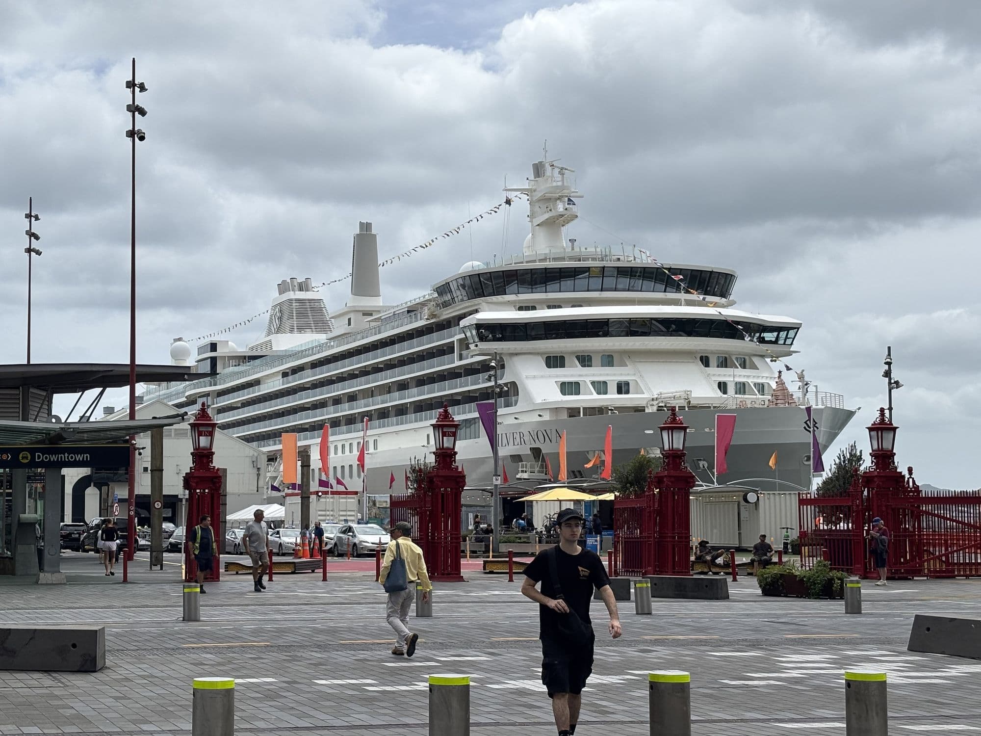 Silver Nova docked in Auckland