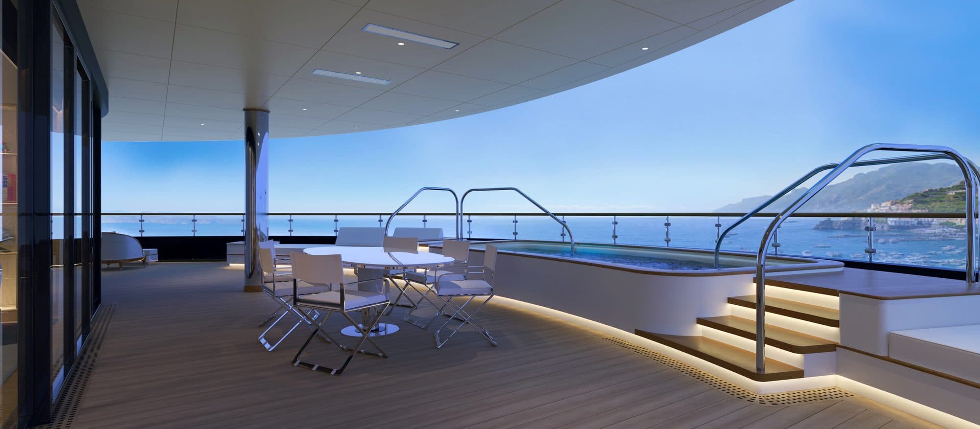 Four Seasons Yachts, from the line's press room