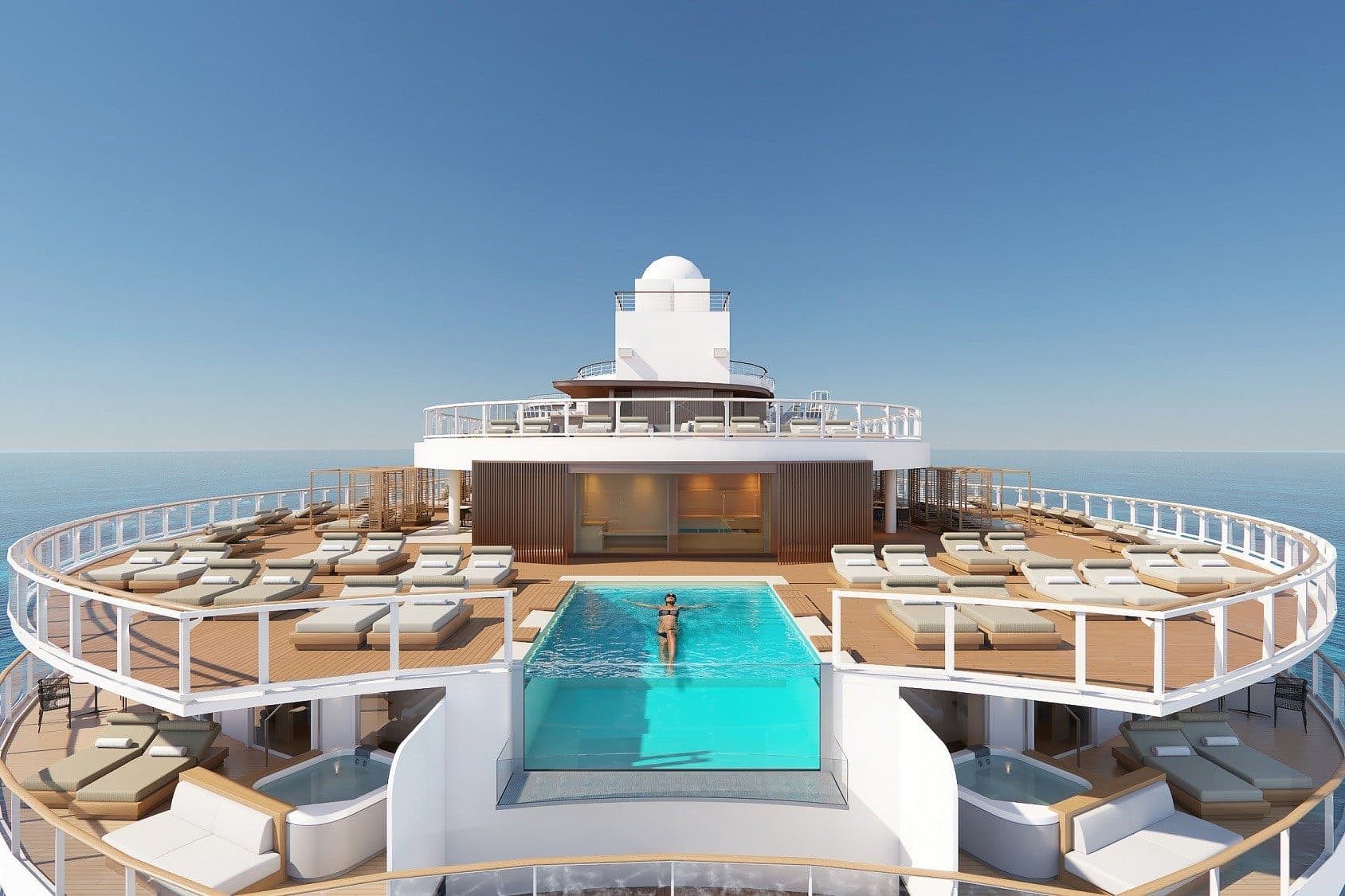 Norwegian Prima - The Haven Sundeck - Rendering
